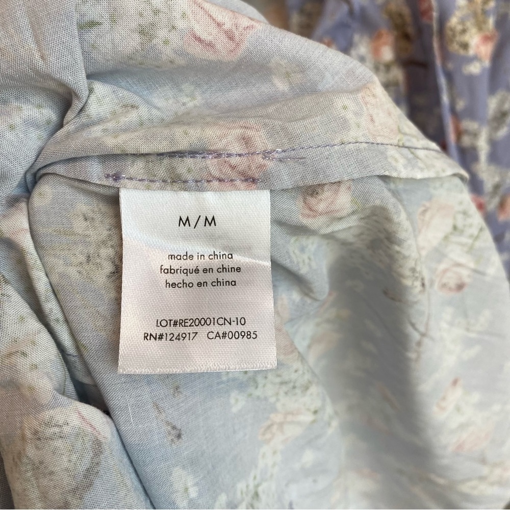 WEWOREWHAT Dry Flowers Blanca Dress, Size M - Picture 12 of 13